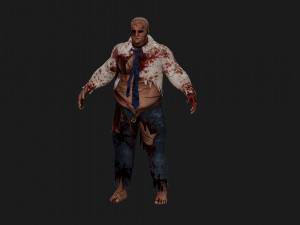 Zombi 3D Model