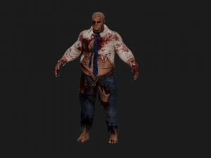 Zombi Modèle 3D
