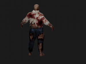 Zombi Modèle 3D