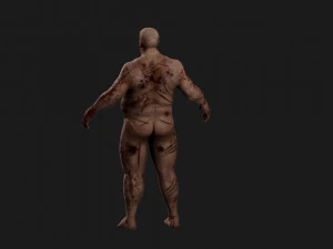 Zombi Modèle 3D