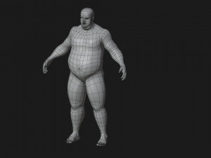 Zombi 3D Model