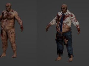 Zombi 3D Model