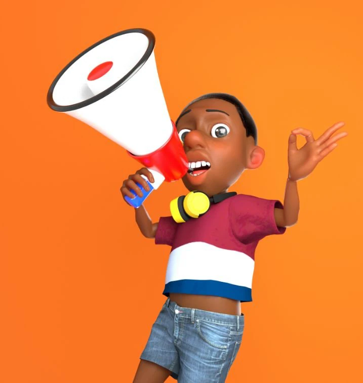 Cartoon boy rigged with facial controls by batemone 3D Model .c4d .max .obj .3ds .fbx .stl .blend 