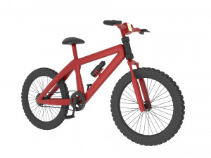 3D bicycle 3D 模型