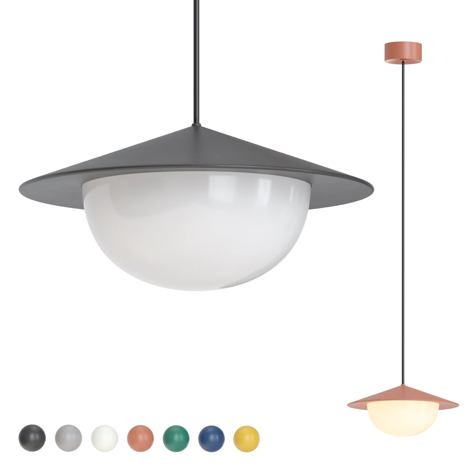 3D Alley lamp - AGO Alley pendant light 3D Model .c4d .max .obj .3ds .fbx .stl .blend 
