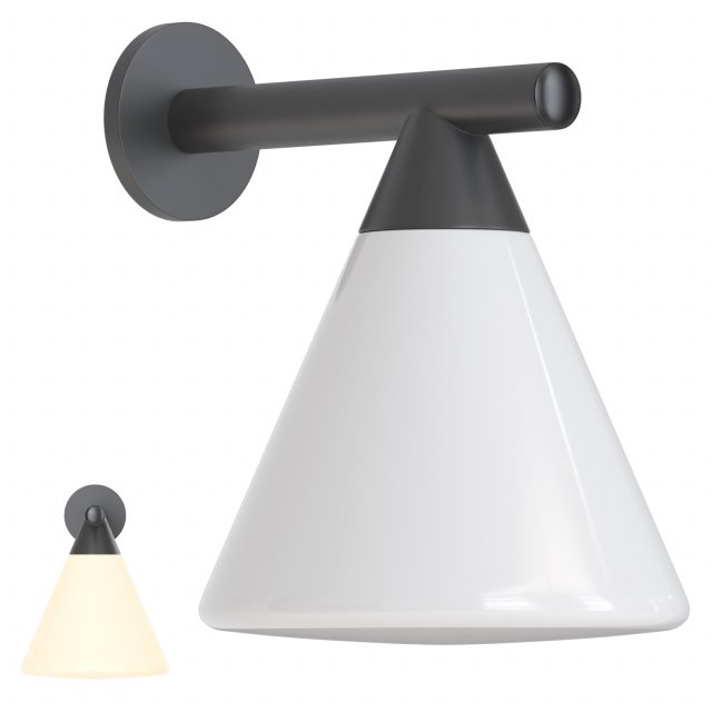 AGO Probe Wall Lamp 3Dモデル .c4d .max .obj .3ds .fbx .stl .blend 