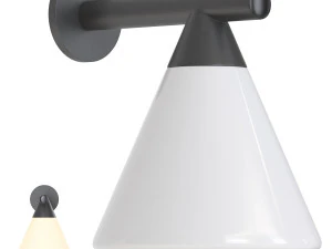 L&aacute;mpara de pared sonda AGO Modelo 3D