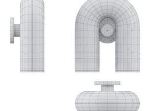 3D Wall lamp - AGO Cirkus Wall Lamp 3D Model