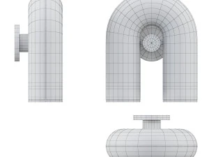 3D Wall lamp - AGO Cirkus Wall Lamp 3D Model