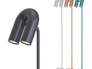 Floor stand lamp - AGO Cirkus 3D Model