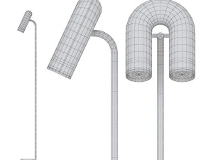 Floor stand lamp - AGO Cirkus 3D Model