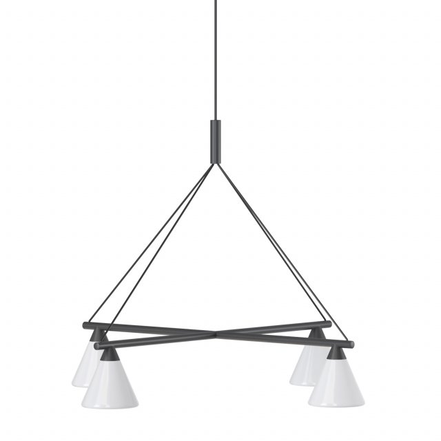 of Ago Probe Chandelier lamp 3D 模型 .c4d .max .obj .3ds .fbx .stl .blend 
