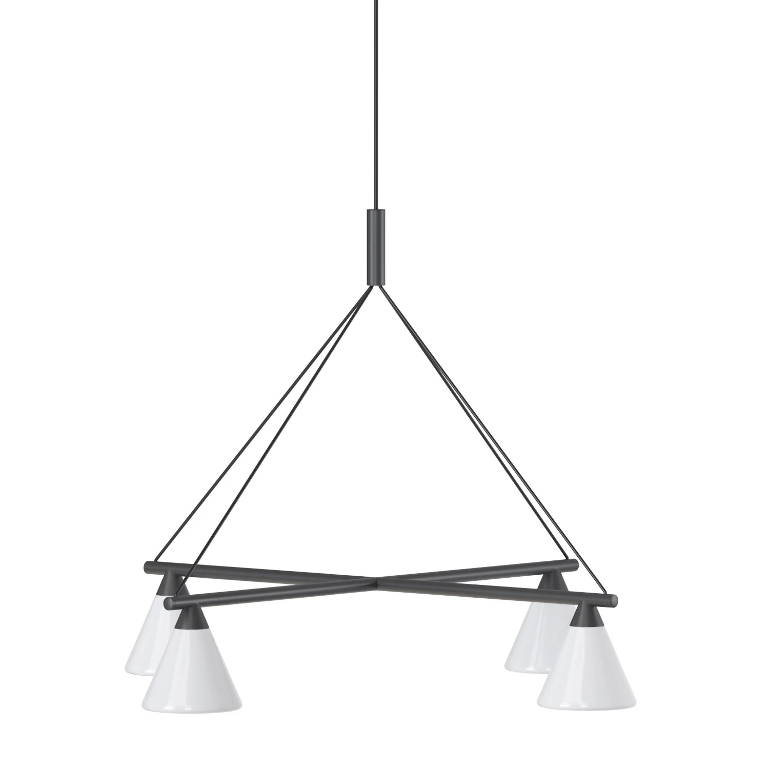 of Ago Probe Chandelier lamp 3D Model .c4d .max .obj .3ds .fbx .stl .blend