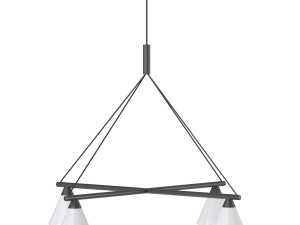 of Ago Probe Chandelier lamp 3Dモデル