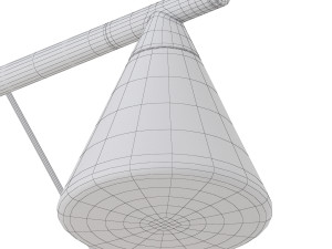 of Ago Probe Chandelier lamp 3D 模型