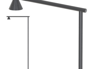 Floor stand lamp AGO Probe Model 3D