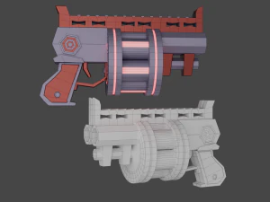 Grenade launcher 3D Model