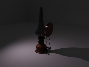 Oil Lamp 3D 모델