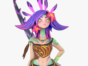Neeko LOL 3D 모델