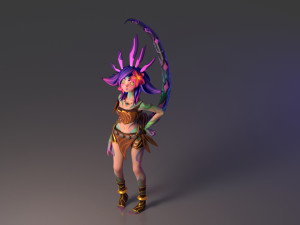 Neeko LOL 3D 모델
