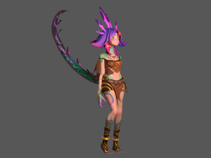 Neeko LOL 3D 모델