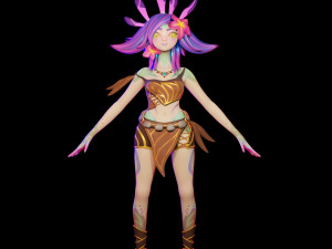 Neeko LOL 3D 모델