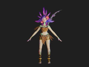Neeko LOL 3D 모델