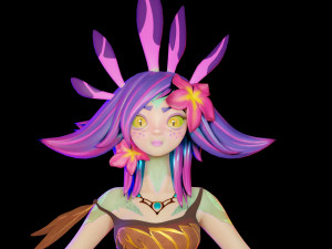 Neeko LOL 3D 모델