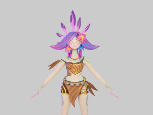Neeko LOL 3D 모델