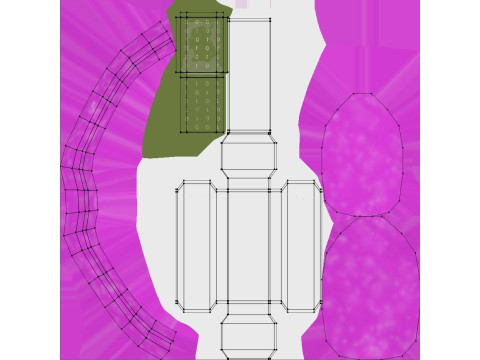 Futuristic Female Robot Modello 3D