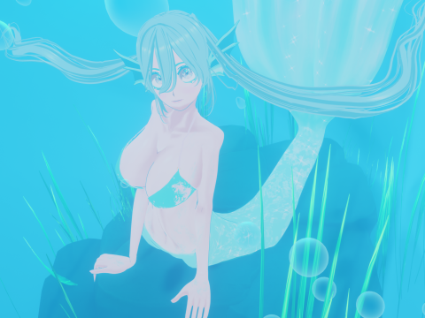 Anime Mermaid 3D 模型