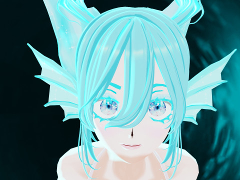 Anime Mermaid 3Dモデル