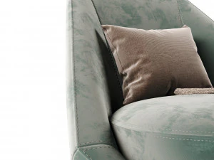 Swivel armchair By Arketipo 3D Model