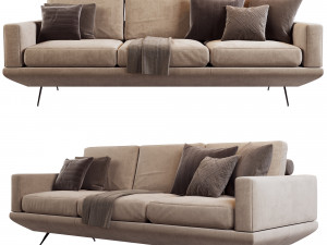 Universal sofa by Divani Model 3D