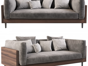 ALFEO sofa By Falsasquadra Model 3D