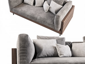 ALFEO sofa By Falsasquadra Model 3D