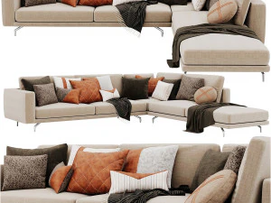 LIONE Divano angolareDi Marac Modello 3D