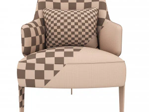 Nascararmchair by Arketipo 3D Model