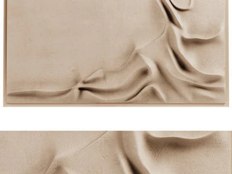 3D-kunstreli&euml;f01 3D Model