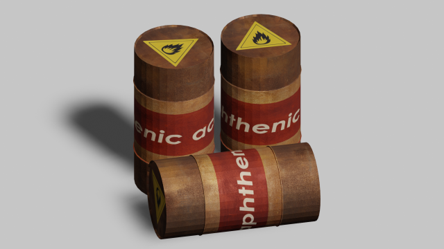Brrel 3D 模型 .c4d .max .obj .3ds .fbx .stl .blend 