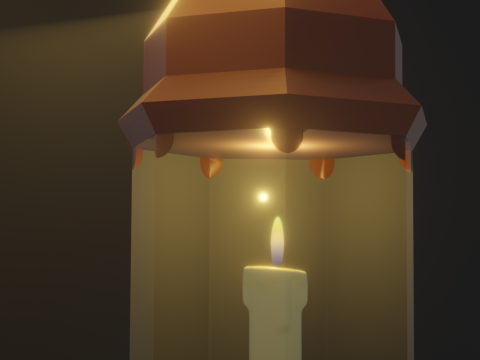 Bronze Lantern 3D Model