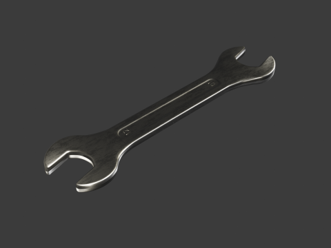 Wrench 3D Модель