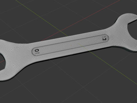 Wrench 3D 模型