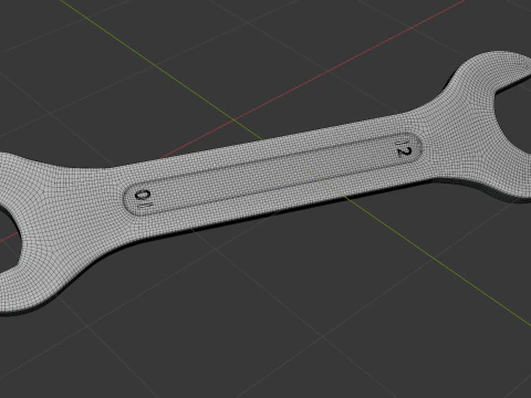 Wrench 3D Model
