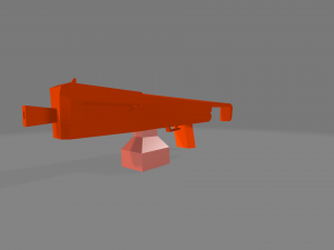 Shotgun sarf-1 cybergun 3D Model