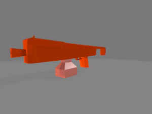 Strzelba sarf-1, cybergun Model 3D