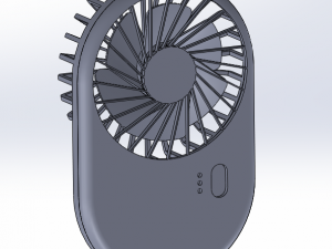 Table Fan 3D 模型