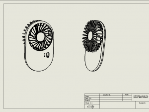 Table Fan 3D मॉडल