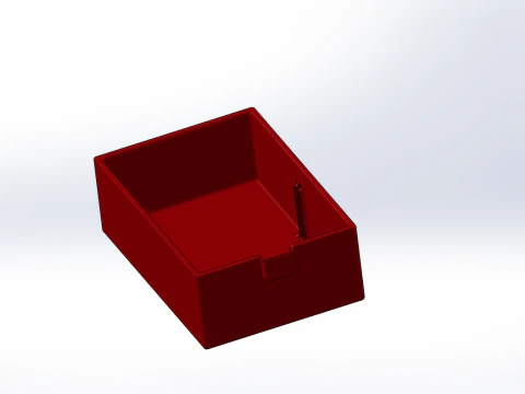 SMALL SCREW ORGANIZER BOX 3D Print Model