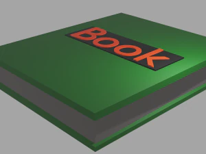 Book 3D Model